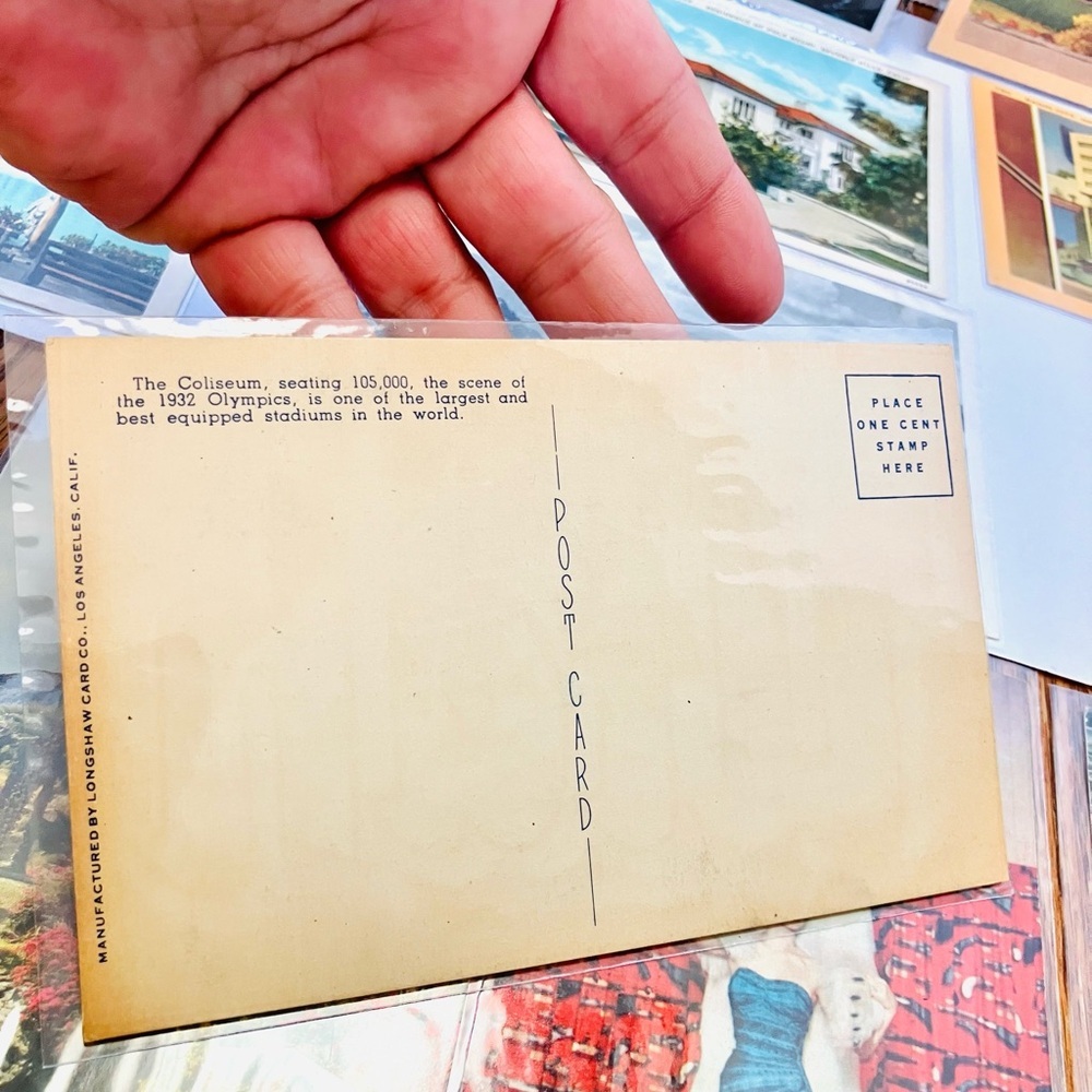 California Assorted  1930-60’s Post Card Lot(15)  Minor Marks Read Unposted - Picture 13 of 13